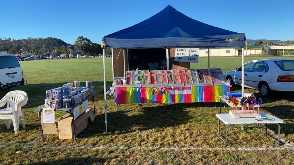 Image of a licorice stand